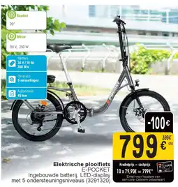 Cora Elektrische plooifiets aanbieding