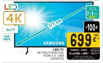 Cora SAMSUNG LED-TV aanbieding