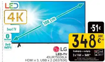 Cora LG LED-TV aanbieding