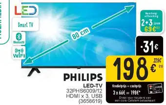 Cora PHILIPS LED-TV aanbieding