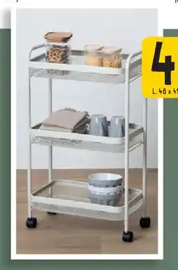 Cora Trolley met wielen FIVE aanbieding