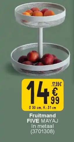 Cora Fruitmand FIVE MAYAJ aanbieding