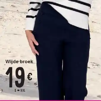 Cora Wijde broek aanbieding