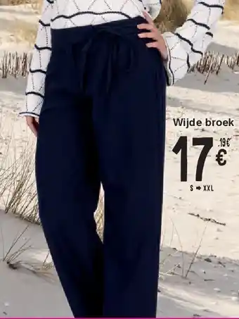 Cora Wijde broek aanbieding