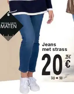 Cora Jeans met strass aanbieding