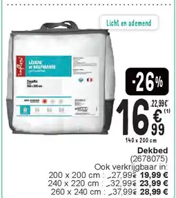 Cora Dekbed aanbieding