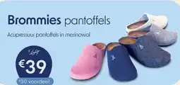 Sleepworld Brommies pantoffels aanbieding