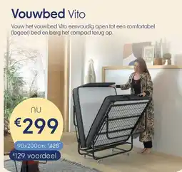 Sleepworld Vouwbed Vito aanbieding