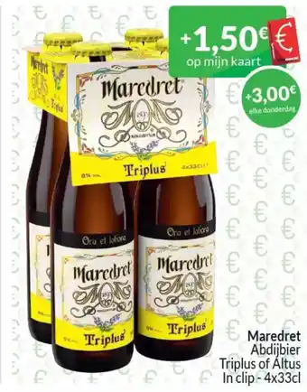 Intermarché Maredret abdijbier triplus of altus aanbieding