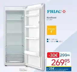 Eldi Friac Koelkast CO 2801 aanbieding