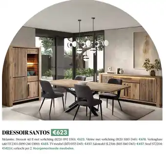 Crack DRESSOIR SANTOS aanbieding