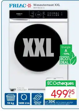 Eldi Friac Wasautomaat XXL aanbieding