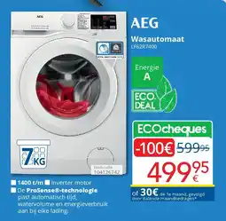 Eldi Aeg Wasautomaat aanbieding