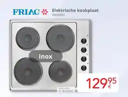 Eldi Friac Elektrische kookplaat IEK5650IX aanbieding