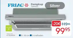 Eldi Friac Dampkap TD6000IX aanbieding