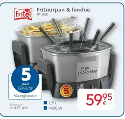 Eldi Friac Frituurpan & fondue aanbieding