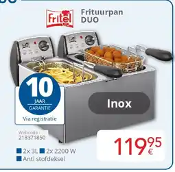 Eldi Frituurpan DUO aanbieding