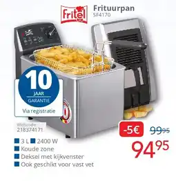 Eldi Frituurpan SF4170 aanbieding