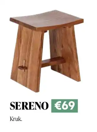 Crack SERENO aanbieding