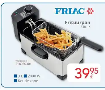 Eldi Friac Frituurpan F301IX aanbieding