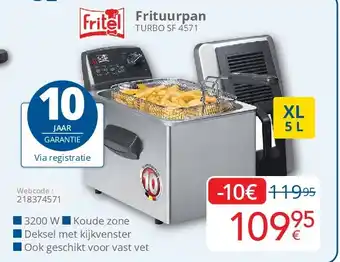 Eldi Friac Frituurpan aanbieding