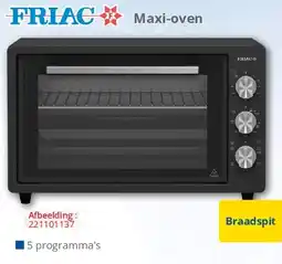 Eldi Friac Maxi-oven aanbieding