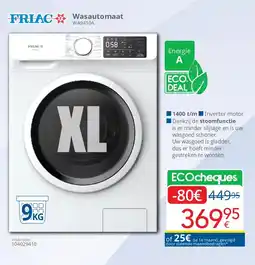 Eldi Friac Wasautomaat aanbieding