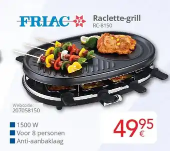 Eldi Friac Raclette-grill aanbieding