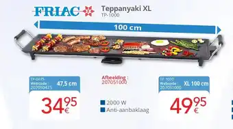 Eldi Friac Teppanyaki XL aanbieding