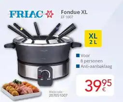 Eldi Friac Fondue XL aanbieding