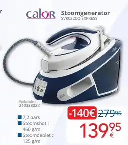 Eldi Stoomgenerator SV8022CO EXPRESS aanbieding