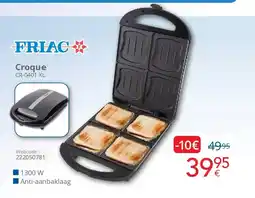 Eldi Friac Croque CR-0401 XL aanbieding