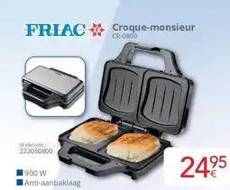 Eldi Friac Croque-monsieur CR-0800 aanbieding