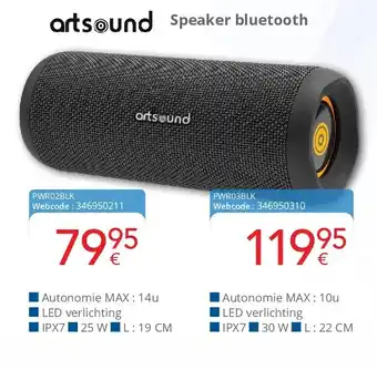 Eldi Artsound Speaker bluetooth aanbieding