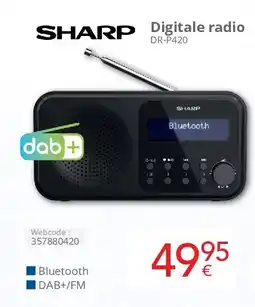 Eldi Digitale radio DR-P420 aanbieding