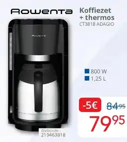 Eldi Friac Koffiezet + thermos CT3818 ADAGIO aanbieding