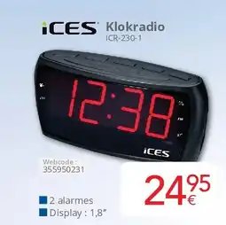 Eldi Klokradio ICR-230-1 aanbieding