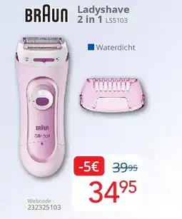 Eldi Ladyshave 2 in 1 LS5103 aanbieding