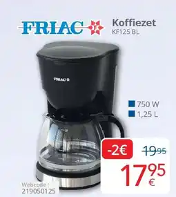 Eldi Friac Koffiezet KF125 BL aanbieding