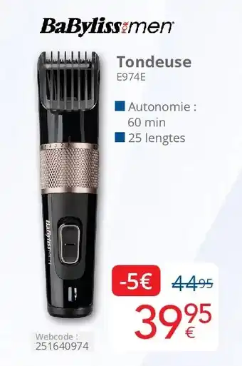 Eldi Tondeuse E974E aanbieding