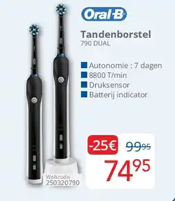 Eldi Tandenborstel 790 DUAL aanbieding