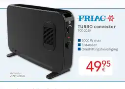 Eldi Friac TURBO convector TCO 2020 aanbieding