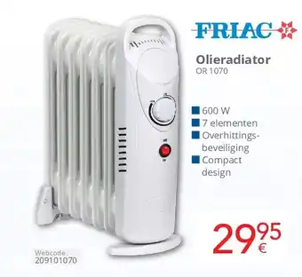 Eldi Friac Olieradiator OR 1070 aanbieding