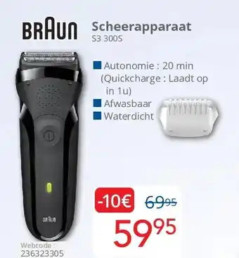 Eldi Scheerapparaat S3 300S aanbieding