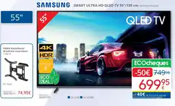 Eldi Samsung SMART ULTRA HD QLED TV 55’’/139 cm QE55Q67DAUXXN aanbieding