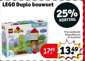 Kruidvat LEGO Duplo bouwset aanbieding