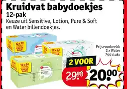 Kruidvat Kruidvat babydoekjes aanbieding