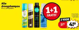 Kruidvat Alle droogshampoo aanbieding