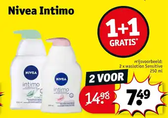 Kruidvat Nivea Intimo aanbieding