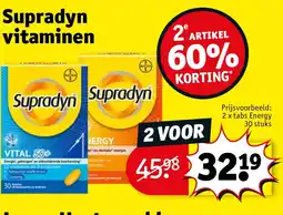 Kruidvat Supradyn vitaminen aanbieding